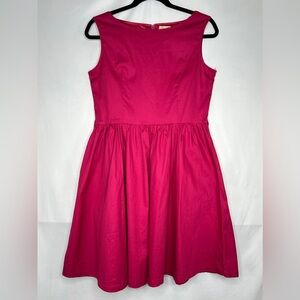 Lindy Bop NWT Audrey Hot Pink Retro Swing Dress Sz 2XL